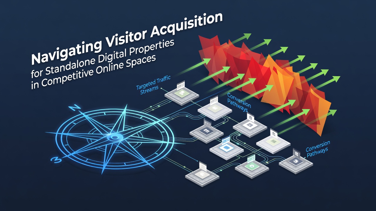 Navigating Visitor Acquisition for Standalone Digital Properties in Competitive Online Spaces