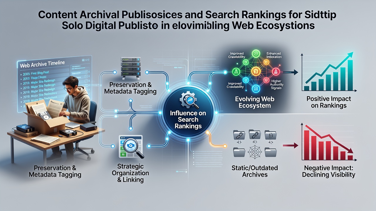 Unpacking How Content Archival Practices Influence Search Rankings for Solo Digital Publishers in Evolving Web Ecosystems